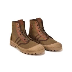 Pataugas AUTHENTIQUE M/MIXTC H4H KAKI -Pataugas 628188 BOOTS HOMME OG M MIXT C H4H KAKI 4