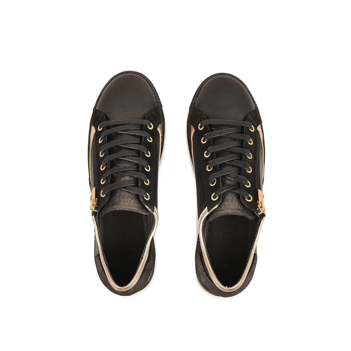 Pataugas JESTER/MIX F4H NOIR/DORÉ 8 Pataugas JESTER/MIX F4H NOIR/DORÉ – Image 6