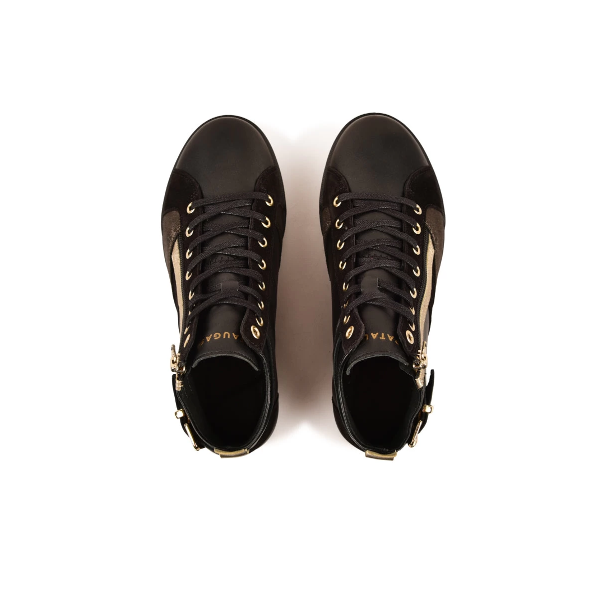 Pataugas PALME/MIX F4H NOIR/DORÉ 9 Pataugas PALME/MIX F4H NOIR/DORÉ – Image 7