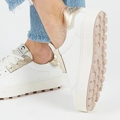 Pataugas ARAN/M F2H BLANC/DORÉ 12 Pataugas ARAN/M F2H BLANC/DORÉ -Pataugas ARANMF2HBLANCDORE2