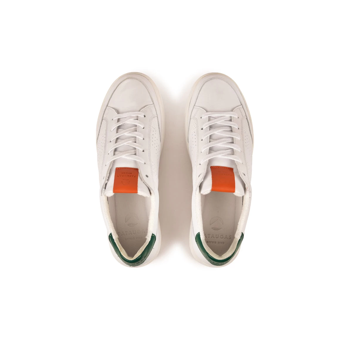 Pataugas BASALTE/N H2H BLANC/VERT 6 Pataugas BASALTE/N H2H BLANC/VERT – Image 4