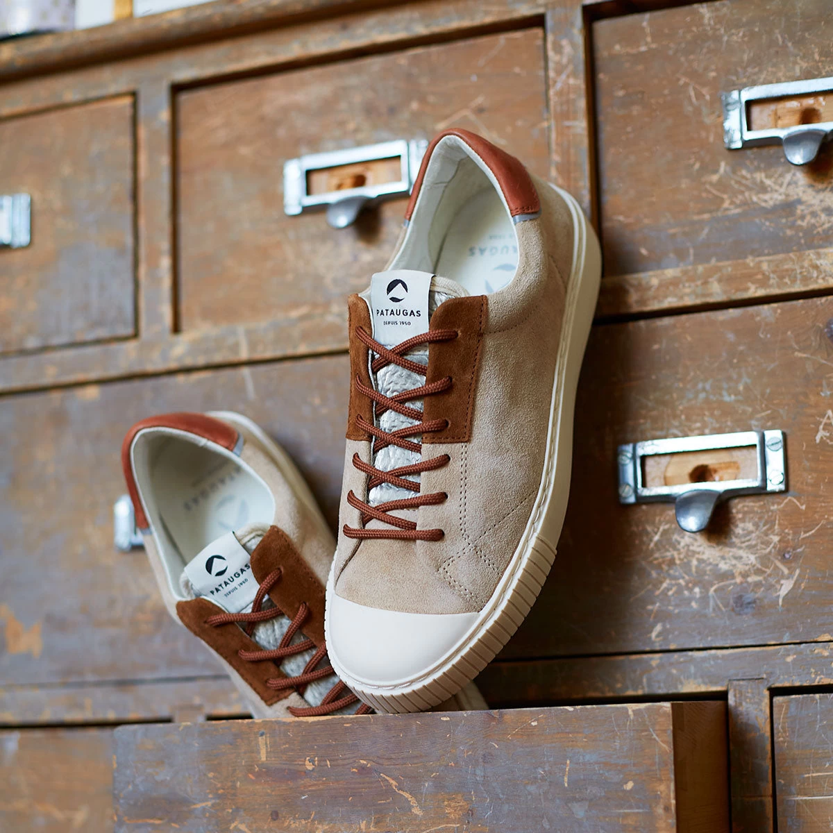 Pataugas ARAN/S F4H BEIGE/CAMEL 4 Pataugas ARAN/S F4H BEIGE/CAMEL – Image 2