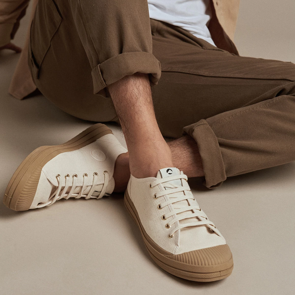 Pataugas ETCHE L/TWK H2H ECRU/GUM 4 Pataugas ETCHE L/TWK H2H ECRU/GUM – Image 2